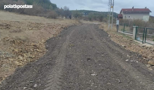 Çamlıdere'de Yeni İmar Yolları Tamamlandı!