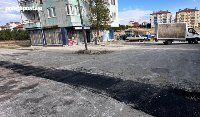 Çubuk Belediyesi'nden Yollara Yama Bakımı