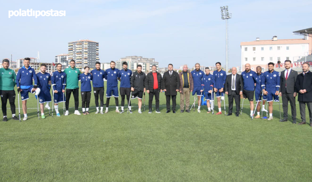 Başkan Çırpanoğlu'ndan Ampute Futbol Takımına Destek!