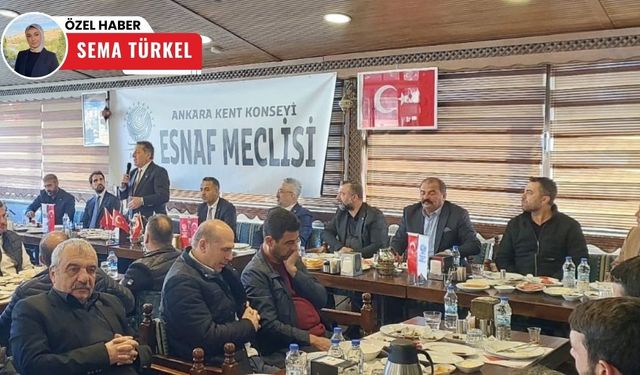 Ankara esnafı dayanışma i̇çin Pursaklar’da buluştu!