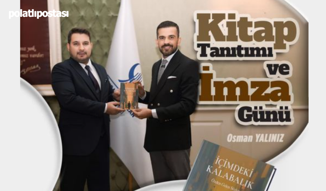 Kahramankazan Belediyesi'nde "İçimdeki Kalabalık" İmza Günü