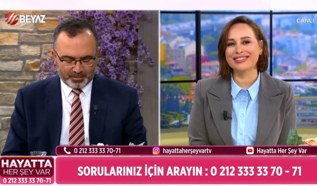 Nur Viral'in programında ilginç anlar! İzleyicinin sorusu herkesi şaşırttı