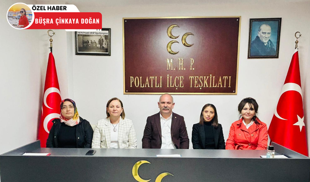 Polatlı Kent Konseyi, MHP İlçe Başkanı ile bir araya geldi