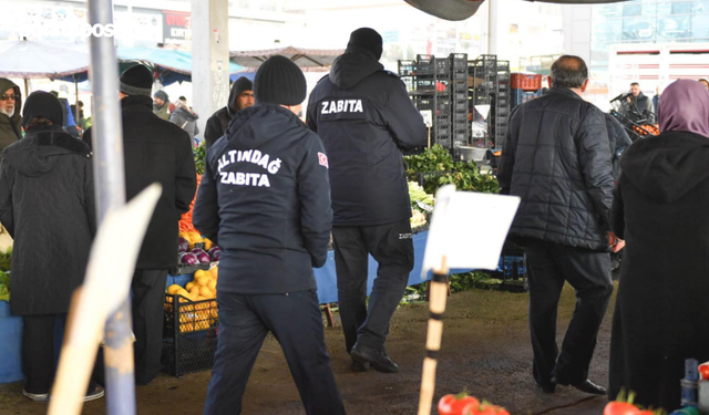 Altındağ'da Pazar Yerleri Zabıta Denetimi Altında!