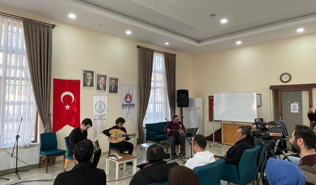 Sincan’da “Kardeş Mızraplar”dan musiki şöleni