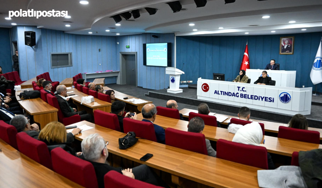 Altındağ Belediyesi 2025'in İlk Meclis Toplantısını Gerçekleştirdi