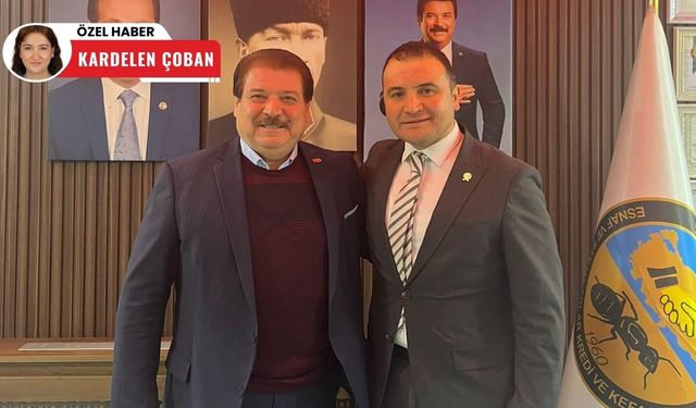 Ankara Oto Sanayiciler Kredi ve Kefalet Kooperatifi Başkanı Arslanoğlu'ndan Kıymaz’a ziyaret