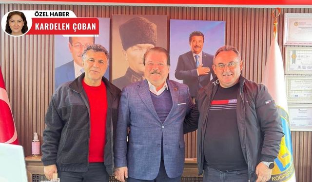 Polatlıspor'un efsane isimleri Başkan Kıymaz'ı ziyaret etti