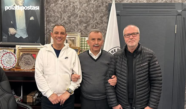 Çamlıdere Belediye Başkanı Adem Ceylan'dan spor kulübüne destek ziyareti