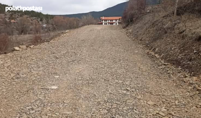 Çamlıdere Yaylası'nda yol çalışmaları sürüyor: 1. etap tamamlandı!