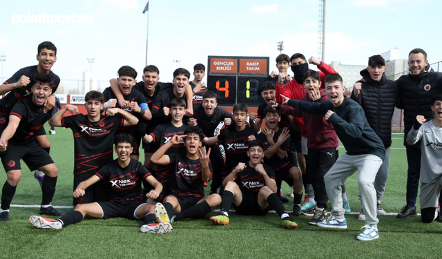 Gençlerbirliği U15 fırtınası esti! Ankaragücü'nü 4-1'le devirdi