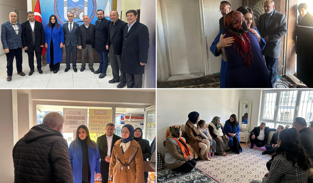 AK Partili isimler, Keçiören'de Ramazan kolisi dağıttı