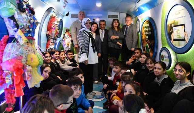 'Atiko' okullara geldi: Sıfır atık eğitimi verildi