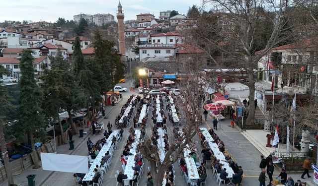 Ayaş’ta birlik ve beraberlik sofrası kuruldu