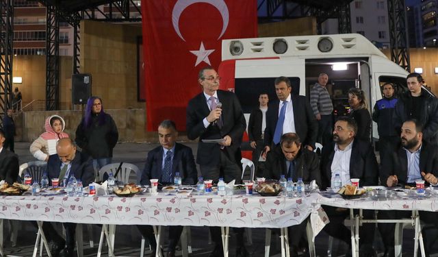 Başkan Beşikcioğlu, esnaf ile iftarda bir araya geldi!