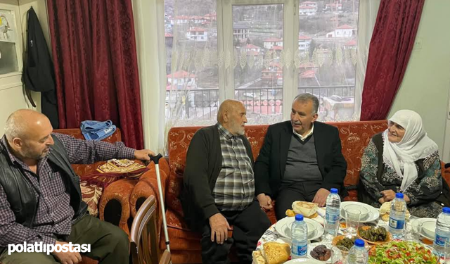 Çamlıdere Belediye Başkanı Adem Ceylan'dan gönüllere dokunan iftar ziyareti