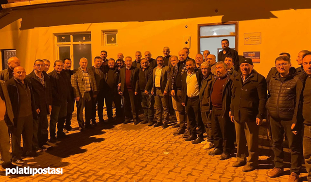 Çamlıdere Belediye Başkanı Adem Ceylan'dan Ozmuş Köyü'nde iftar buluşması