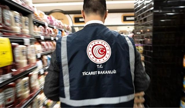 Ticaret Bakanlığı piyasa denetimlerinde 1 milyar 25 milyon lira ceza kesti