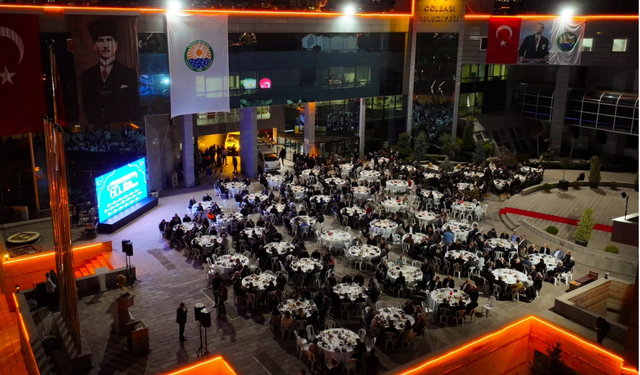 Gölbaşı Belediyesi, 60. kuruluş yıl dönümünü gönül sofrasında kutladı