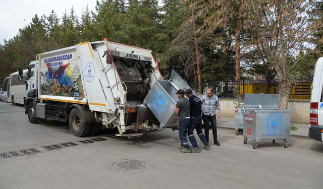 Kahramankazan’da, temizlik ve düzen için yeni adımlar