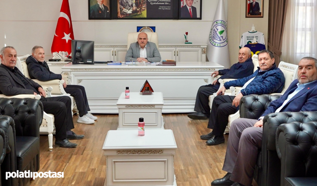 Kızılcahamam Belediye Başkanı Acar, ilçe gelişimi için oda başkanlarıyla bir araya geldi