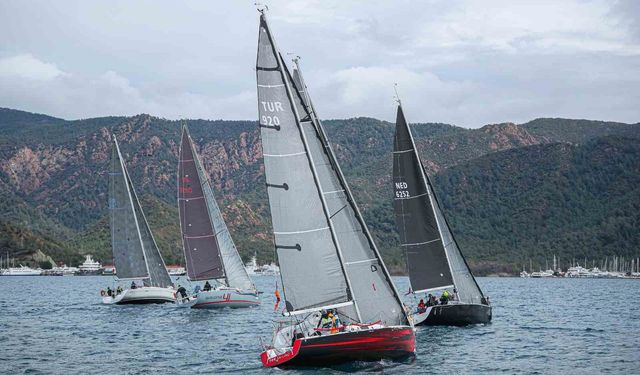 Marmaris yat yarışlarının dördüncü ayağı başladı