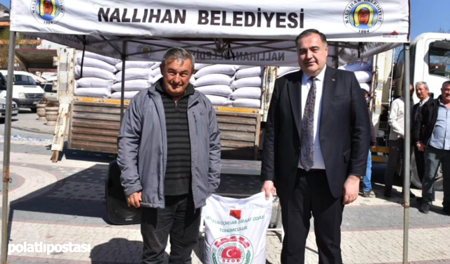 Nallıhan'da çiftçiye büyük destek: %50 hibeli nohut dağıtımı başladı!