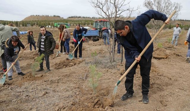 Orman Haftası özel çocuklarla kutlandı: Fidanlar toprakla can buldu