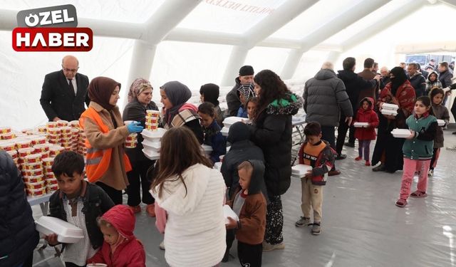 Polatlı'da 'Gönül Sofraları' kalplere dokunmaya devam ediyor