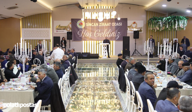 Sincan Belediye Başkanı Ercan'dan çiftçilere bereketli iftar sofrası