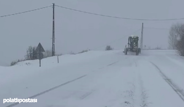 Tunceli'de kar esareti sona eriyor! 21 köy yolu yeniden ulaşıma açıldı