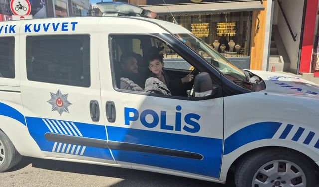 4 yaşındaki epilepsi hastası çocuğun hayali gerçek oldu