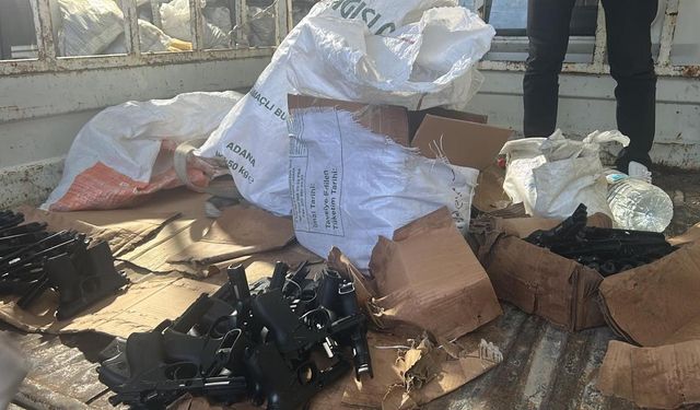 Ankara’da silah kaçakçılığı operasyonu: 100 tabanca ele geçirildi
