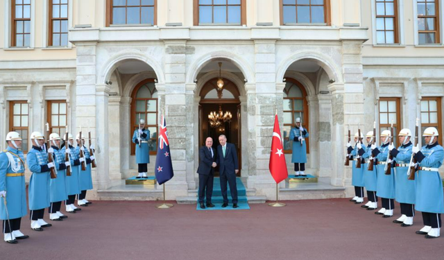 Cumhurbaşkanı Erdoğan, Yeni Zellanda Başbakanı ile bir araya geldi