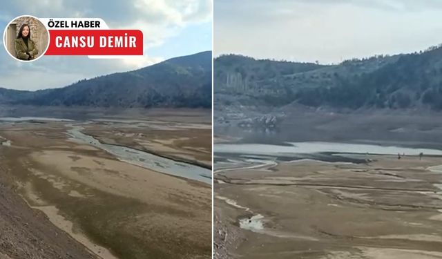Eğrekkaya Barajı kuruyor: Su krizi kapıda!