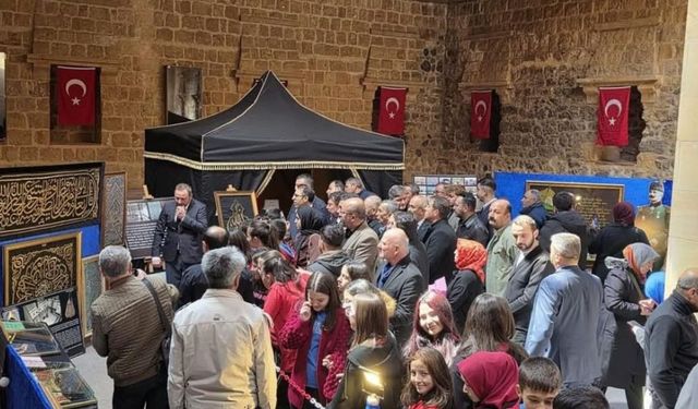 Beypazarı'nda Kutsal Emanetler Sergisi ziyarete açıldı