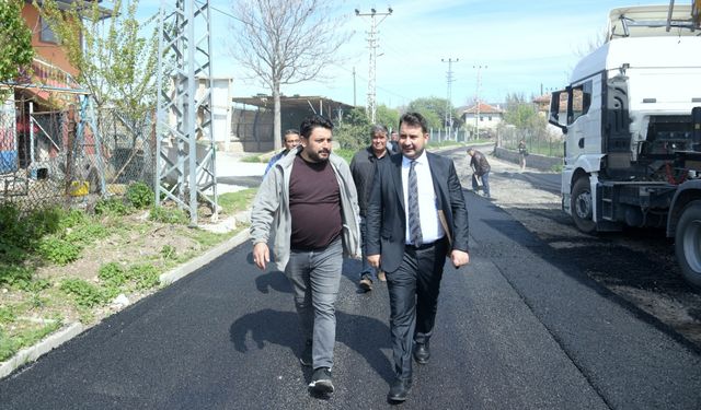 Kahramankazan’da asfalt seferberliği sürüyor