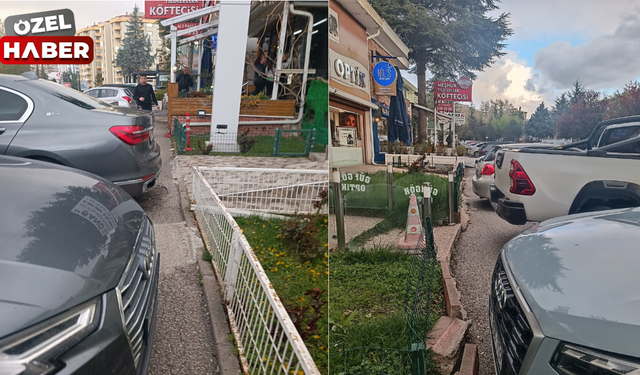 Kaldırımı olmayan cadde tepki topladı!