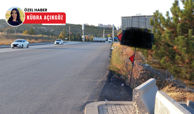 Karşıya geçmek dert oldu! Çankayalılar yıllardır yaya geçidi istiyor