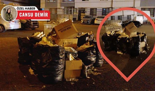 Keçiören'deki çöp yığınları vatandaşları çileden çıkardı