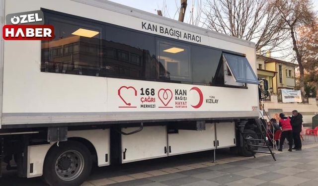 Polatlı’da kan bağışı kampanyası başladı: Her bağış 3 can kurtarıyor!