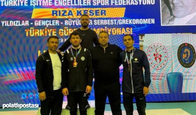 Kızılcahamam'ın gururu! İsmail Hakkı Bostancı Türkiye Şampiyonu oldu, olimpiyat yolunda!