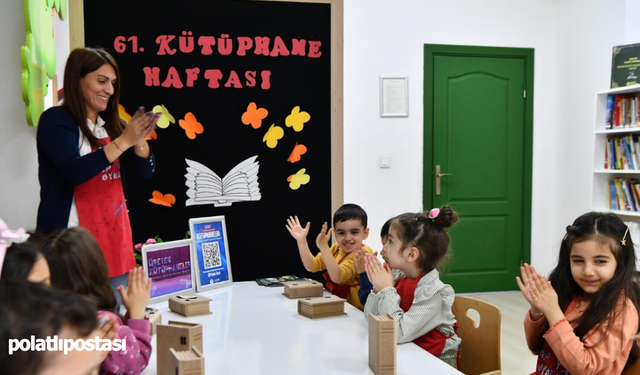 Mamak Belediyesi Kütüphaneleri 61. Kütüphane Haftası'nda etkinliklerle doldu taştı