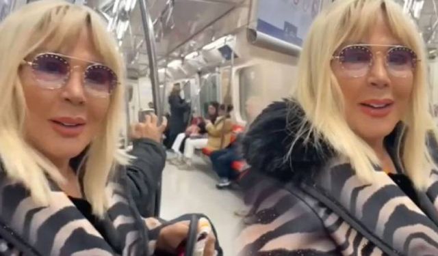 Metroya binen Safiye Soyman: "Ben de sizden biriyim"