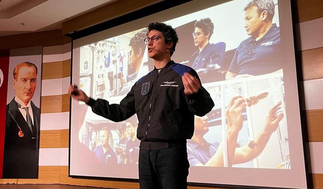 Milli Astronot Tuva Cihangir Atasever, Yenimahalle’de öğrencilerle buluştu