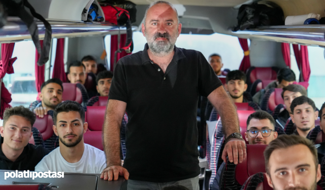 Polatlı 1926 SK Başkanı Zinar Ertoğrul cezasına rağmen Zonguldak'ta takımının yanında