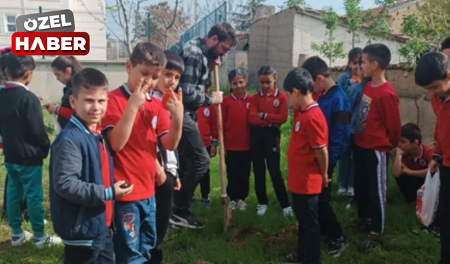 Polatlı Ruhiye-İrfan Yurtseven İlkokulu'ndan çevre dostu adım