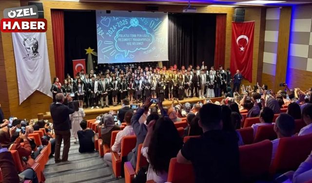 Polatlı TOBB Fen Lisesi’nde mezuniyet coşkusu