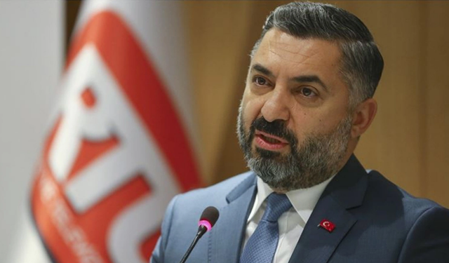 RTÜK Başkanı Şahin, TRT’ye yönelik eleştirilere tepki gösterdi!