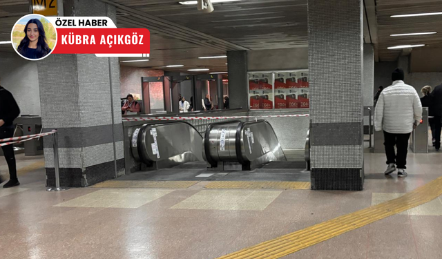 Sıhhiye'deki yürüyen merdivenler neden kapatıldı?